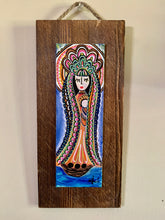 Virgencita on Canvas and Wood