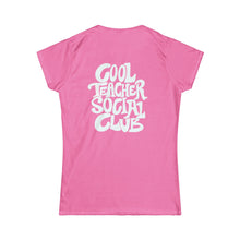Women's Tee Cool Teacher Tee for Educators Taking Students to the Next Level