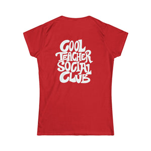 Women's Tee Cool Teacher Tee for Educators Taking Students to the Next Level