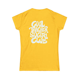 Women's Tee Cool Teacher Tee for Educators Taking Students to the Next Level