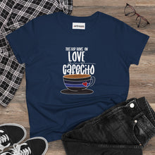 Coffee Lover's Tee: 'This Cup Runs on Love and Cafecito', Coffee Shirt, Gift for Her, Cute Coffee Top, Casual Wear