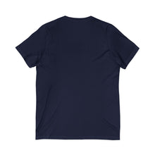 Cuba Pride V-Neck Tee – Red Star & Blue Wave Cuban Flag Design
