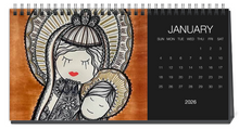 Desk Calendar 5 x 11