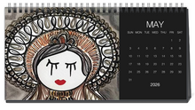 Desk Calendar 5 x 11