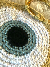 Evil Eye Crochet Bag